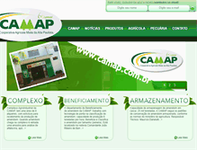 Tablet Screenshot of camap.com.br